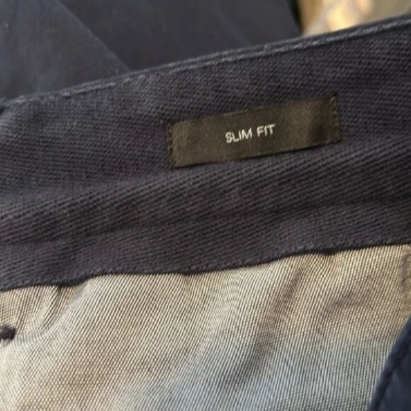 Hugo Boss men’s blue slim fit chino pants size - Picture 5 of 6